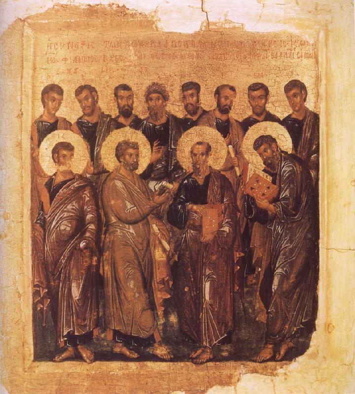 unknow artist The Synaxaire of the Apostles